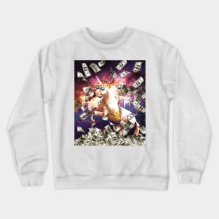 Bling Money Unicorn Thug Crewneck Sweatshirt